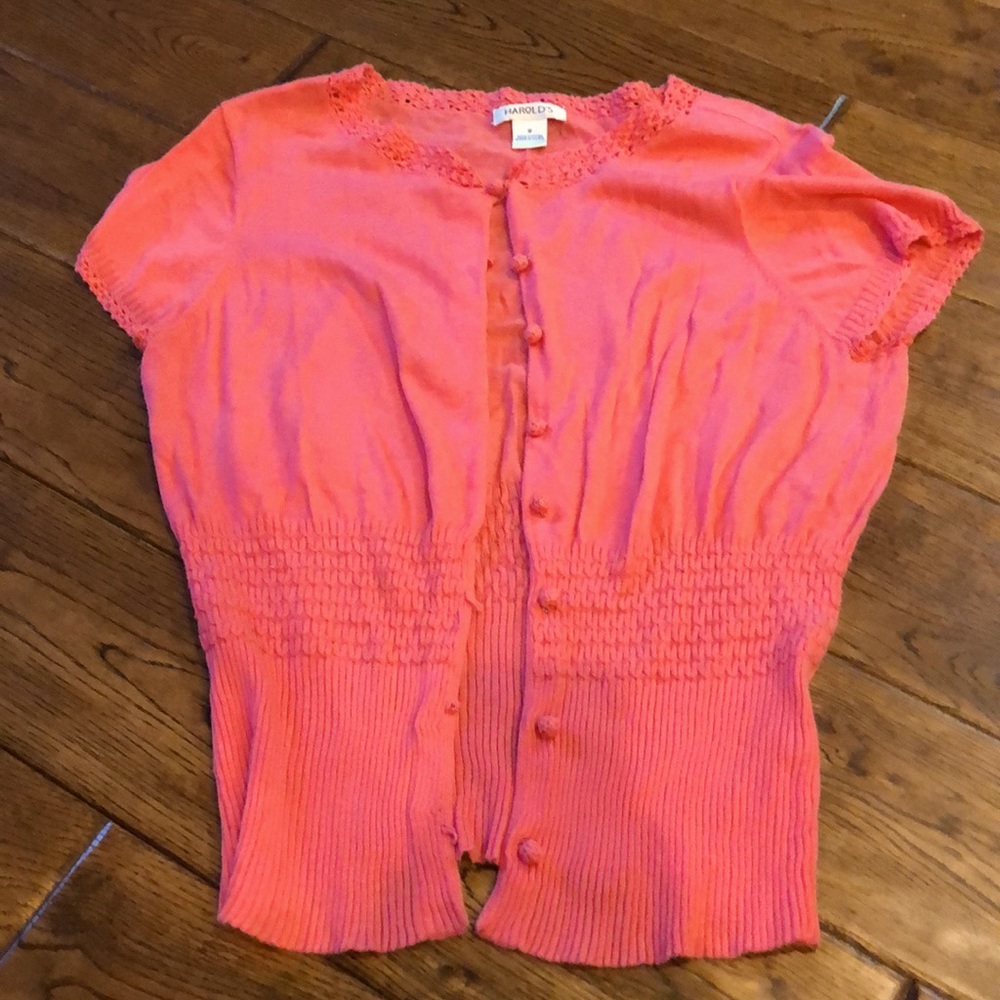 Harold’s Peach Cardigan